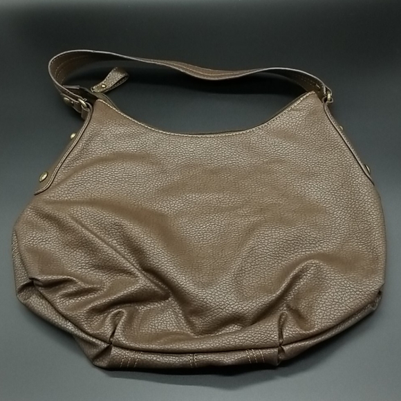 XOXO Brown and Gold Hobo Shoulder Bag Purse - Picture 3 of 7